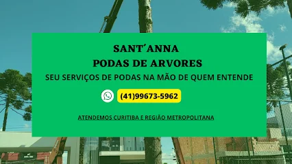 Corte e Podas de arvores Sant´Anna
